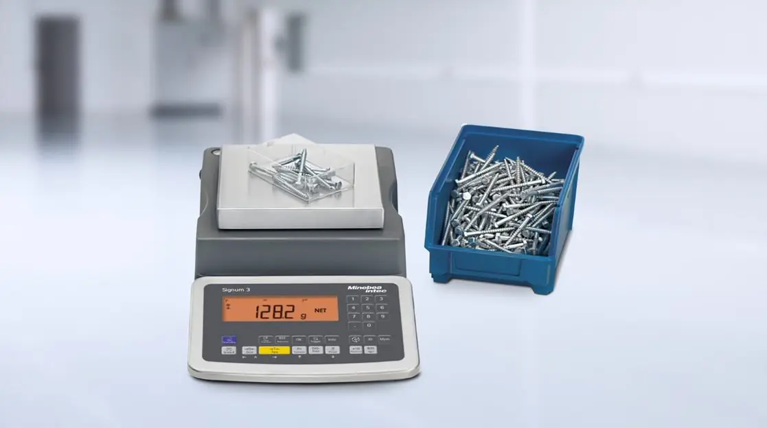 Balanza de mesa industrial Signum Minebea Intec